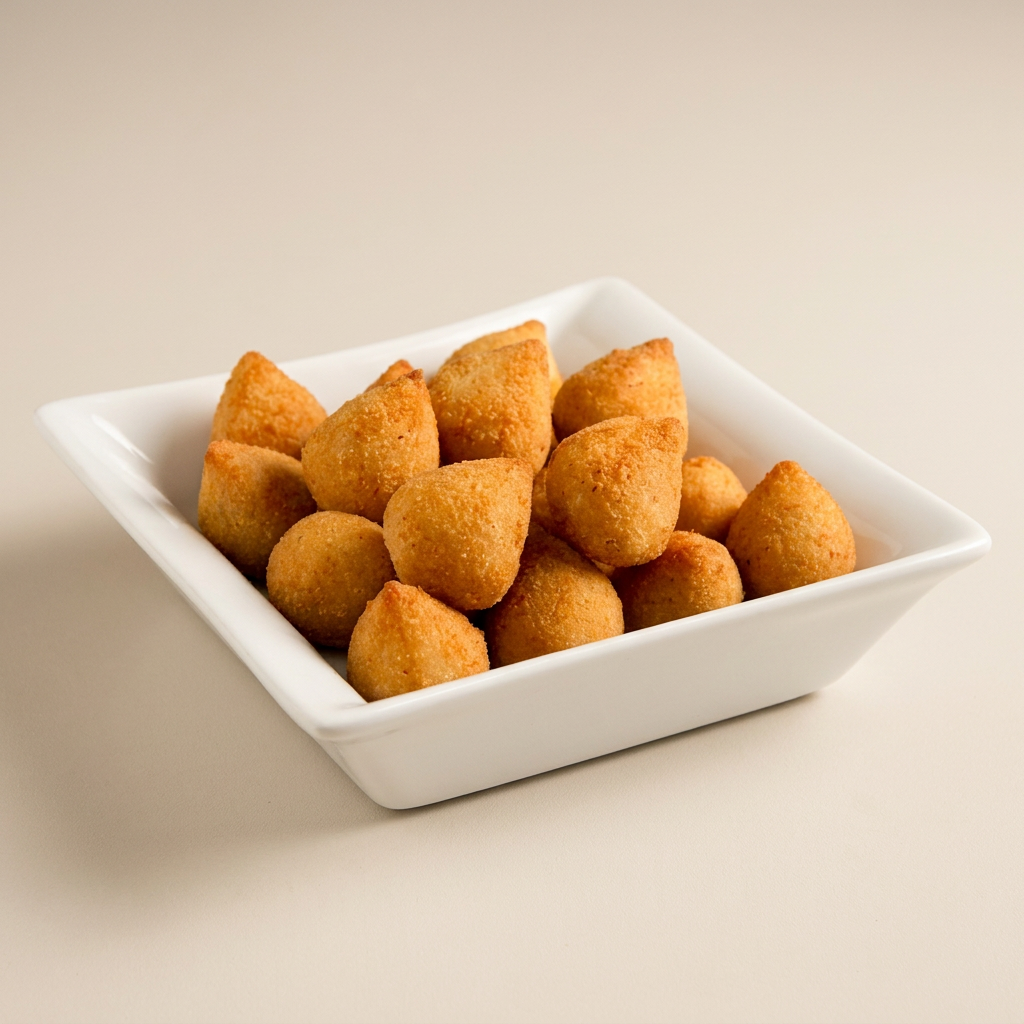 Deliciosas coxinhas de frango