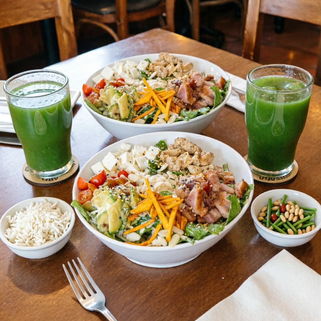 Combo de Ensalada de Pechuga de Pollo