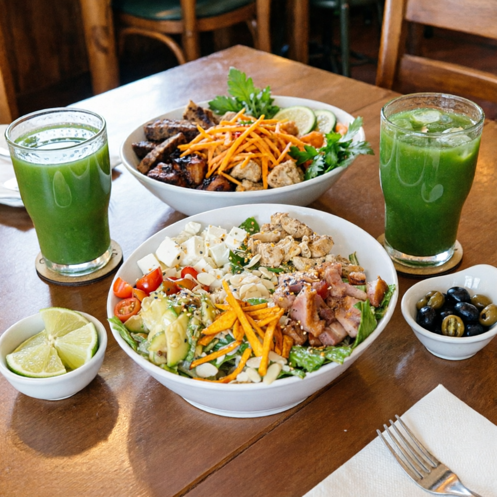 combo Ensalada de Falafel + Agua