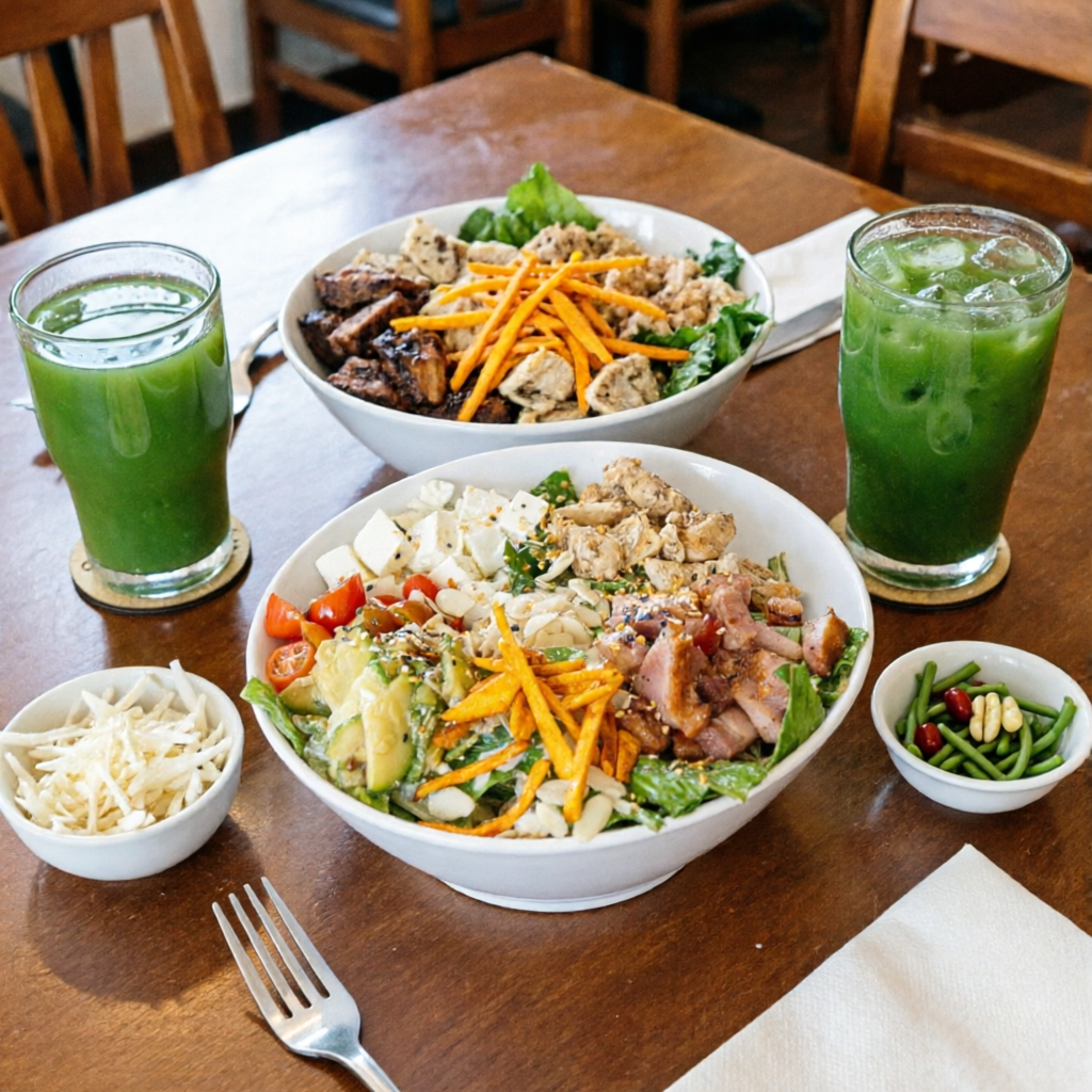 Ensalada de Pollo Pimineta + Agua