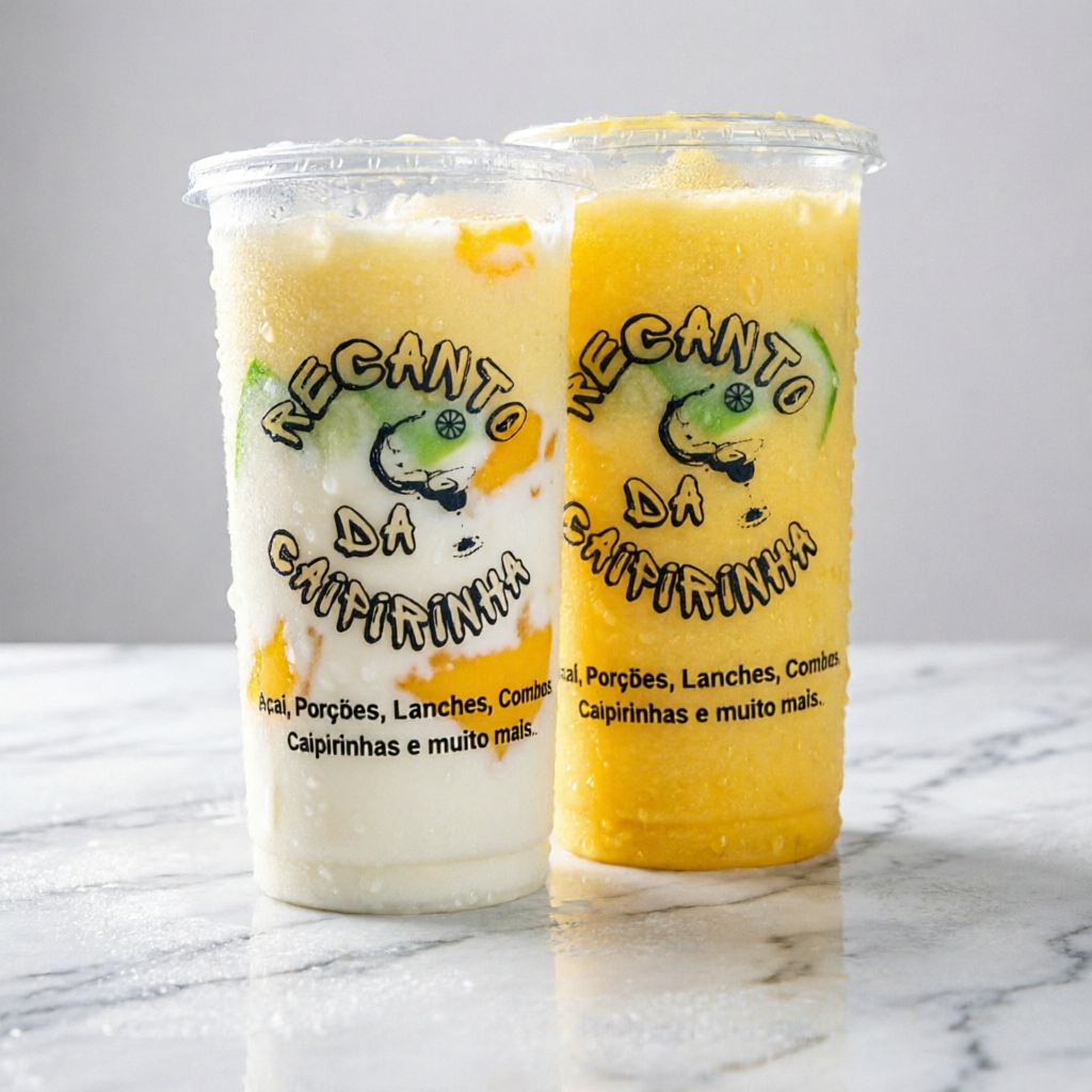 é uma bebida tropical refrescante e cremosa, feita à base de limão, manga e leite condensado. Ela se destaca por unir o toque cítrico do limão à doçura e textura aveludada da manga, resultando em um preparo encorpado ideal para conquistar o seu paladar. acompanha 2 unidades, escolha o tamanho