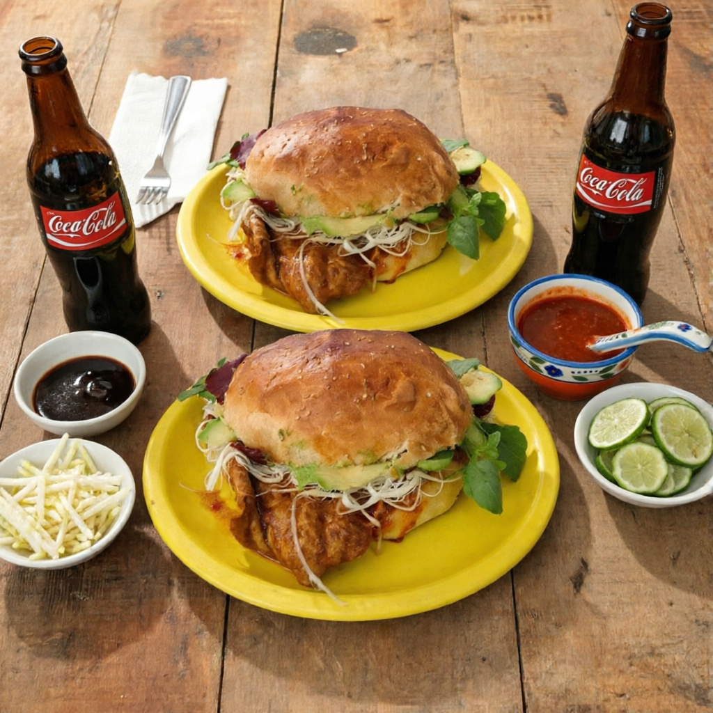 Combo Cemitas de Carne Enchilada