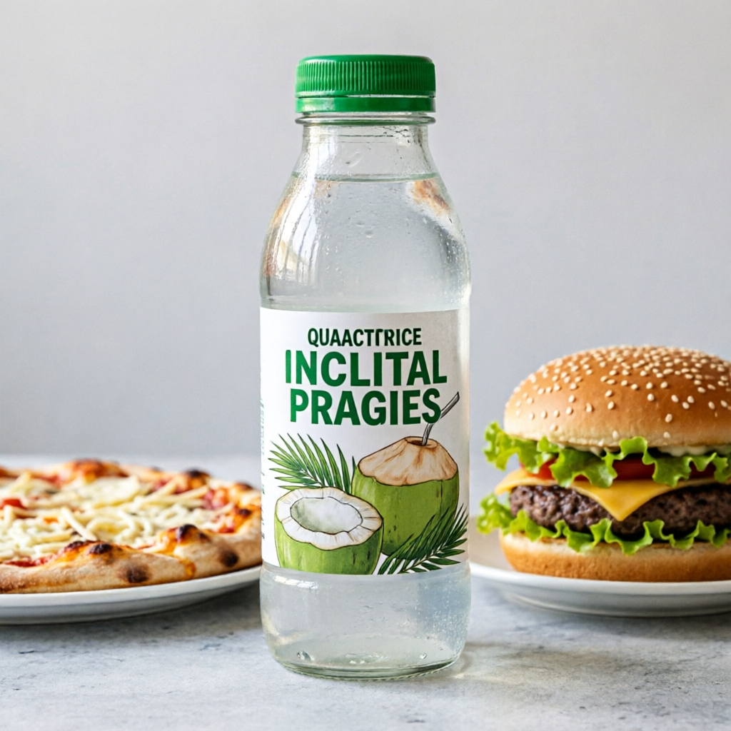 Água de Coc naturall na Garrafa 300ml