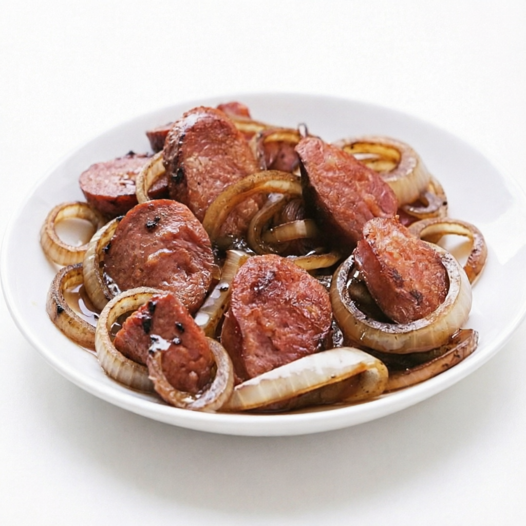 Experimente a deliciosa porção de calabresa acebolada, feito com ingredientes de altíssima qualidade, você vai adorar!