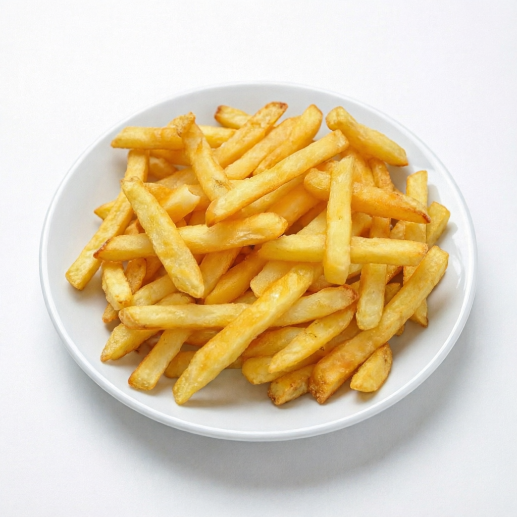 Batatas crocantes, douradas e sequinhas. Pra somar ao pedido — porque parrilla pede batata. (Porção pequena 150g)