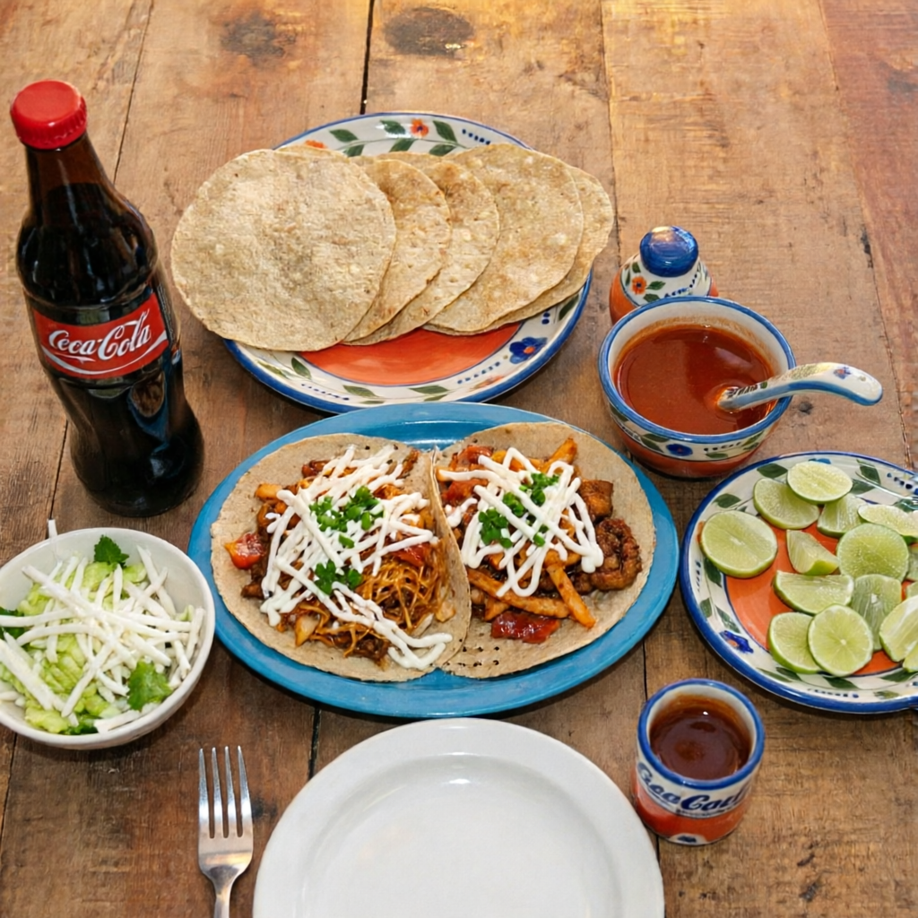 Combo 2 - 2 Tacos de Arrachera + Agua 1L