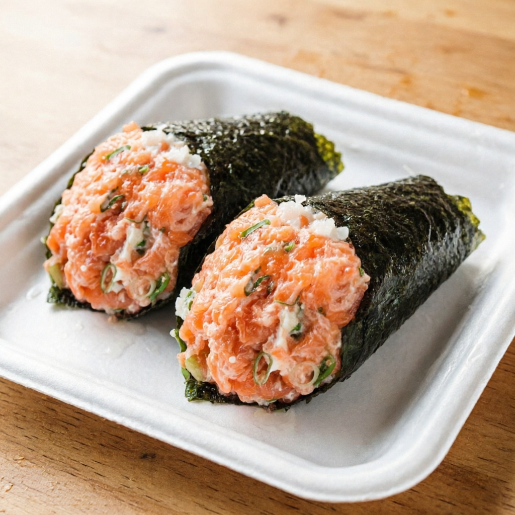 3 mini temakis philadelfia neste itens nao fazemos alteração