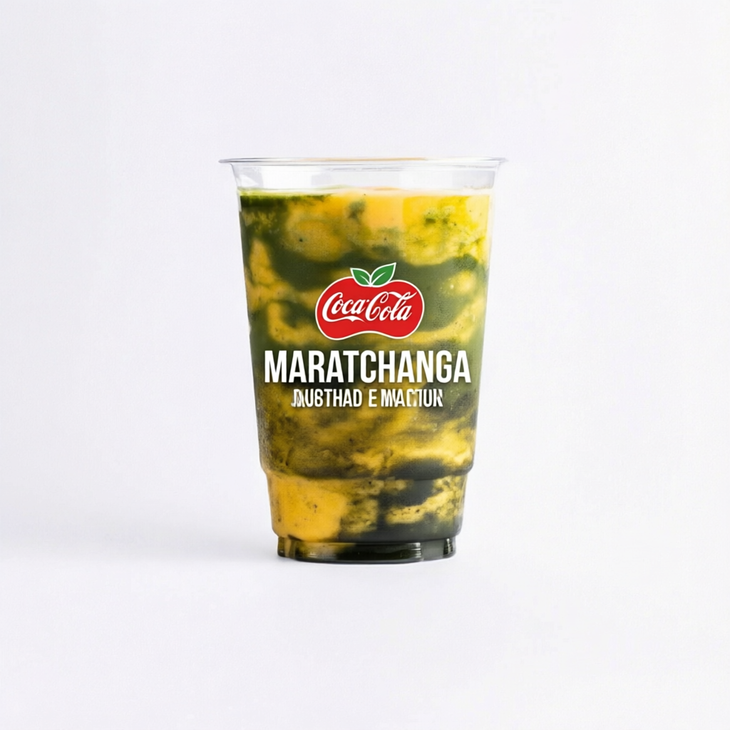 manga, maracujá, matchá japonês, chorella e leite de aveia Nude (400ml).