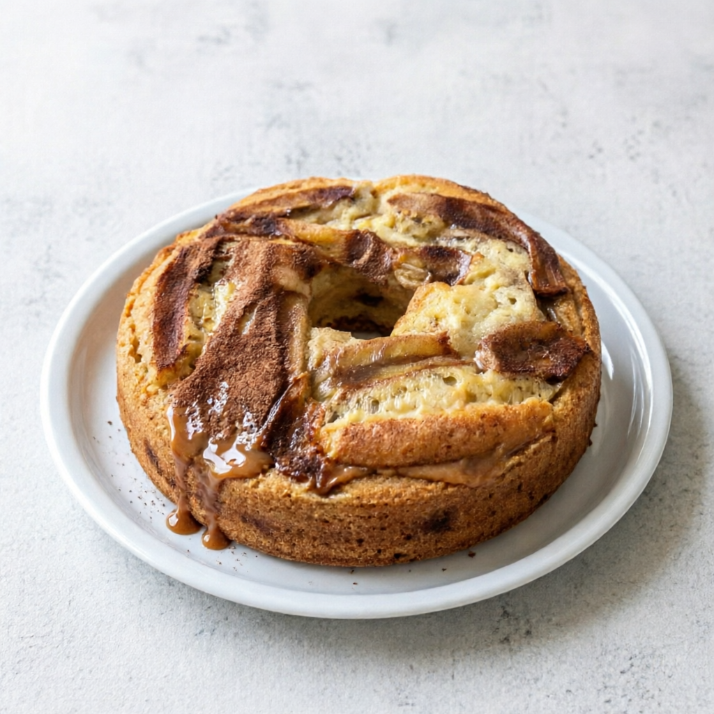 Bolo de banana com canela aprx 400gr