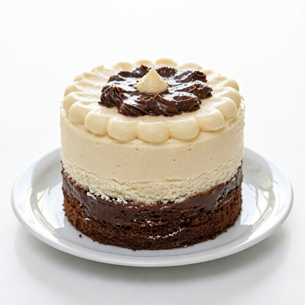 A Mini Torta Casadinho de 10 cm de diâmetro, da categoria Tortas Intimistas, é uma deliciosa combinação de massa branca e chocolate, cuidadosamente preparadas para resultar em uma textura leve e sabor inigualável. Seu recheio e cobertura mista trazem a perfeita harmonia entre o brigadeiro branco e o tradicional, tornando cada mordida uma experiência de sabor única. A decoração externa, meticulosamente feita à mão, pode variar, tornando cada torta única e especial. Uma escolha perfeita para quem busca uma sobremesa sofisticada e irresistível.