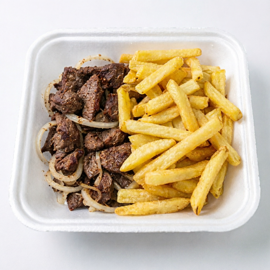 200G CARNE DO SOL / BATATA FRITAS 150G