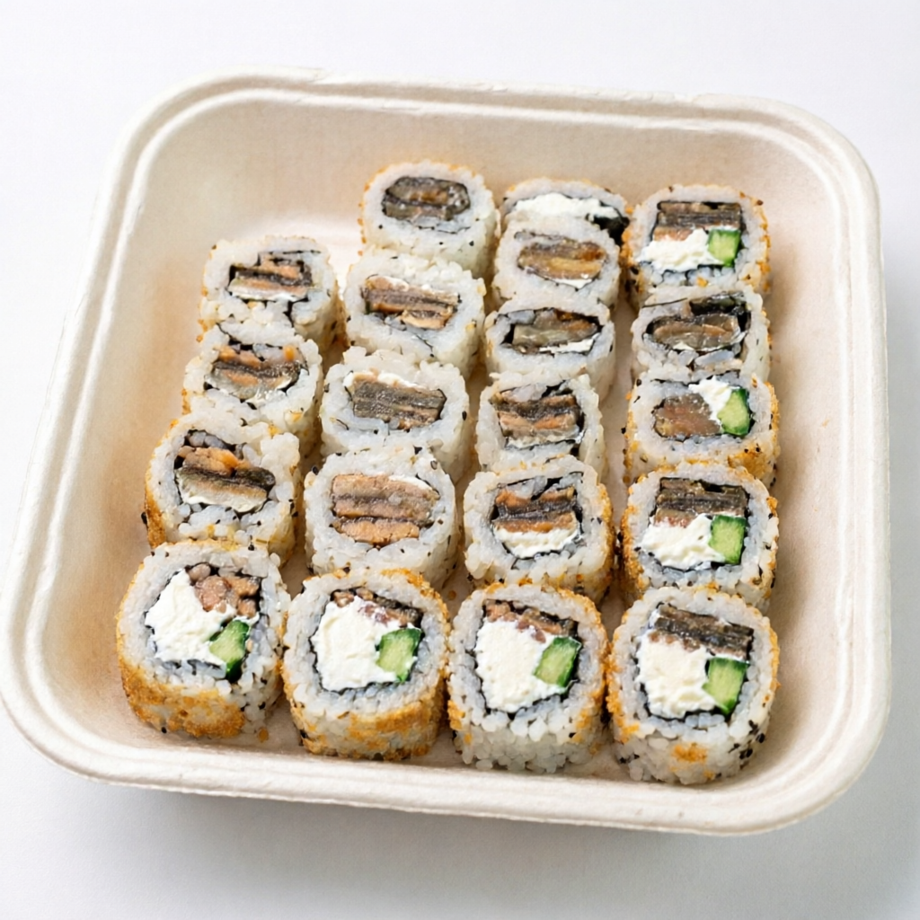 30 Uramaki Skin Com Cream Cheese