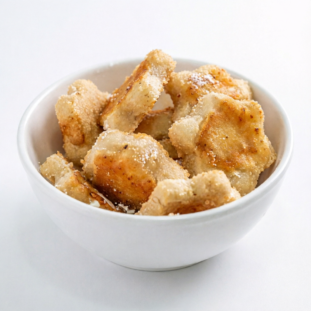 Salgadinho de queijo que derrete na boca. proximadamente 100g