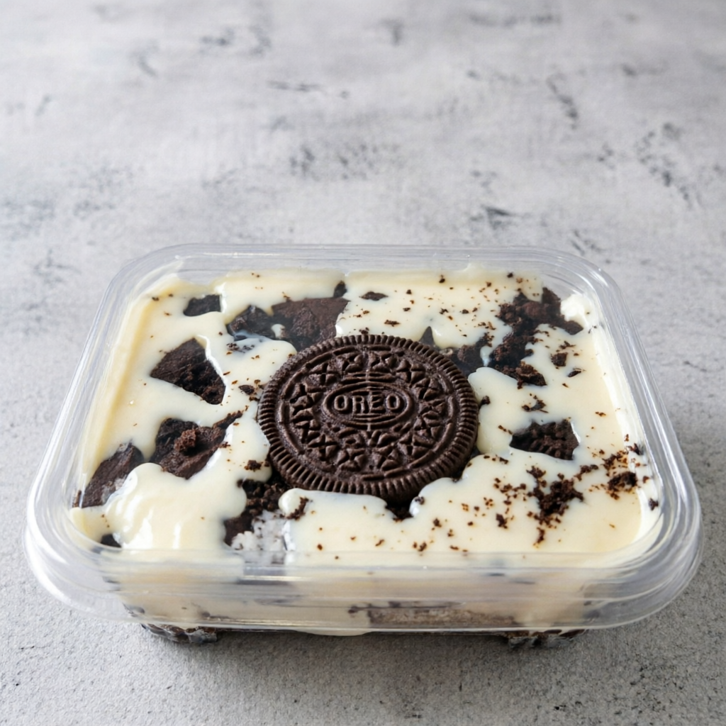 Creme de Ninho, Biscoito Oreo e Farofa de Oreo
Pote de 150ml.