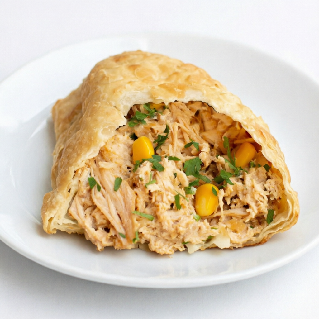 frango temperado com milho,oregano