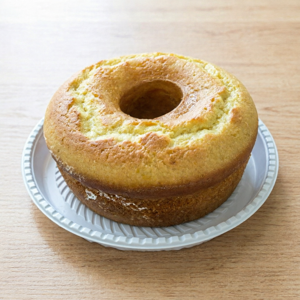 Tradicional com perfume cítrico. A base é a mesma do nosso fubá clássico, mas aqui ela ganha um toque de suco fresco e raspas de laranja. O resultado? Um bolo aromático, leve e surpreendente — como um raio de sol em forma de fatia. Rústico com um toque de frescor elegante. Aproximadamente: 450g, rende cerca de 08 à 10 fatias.