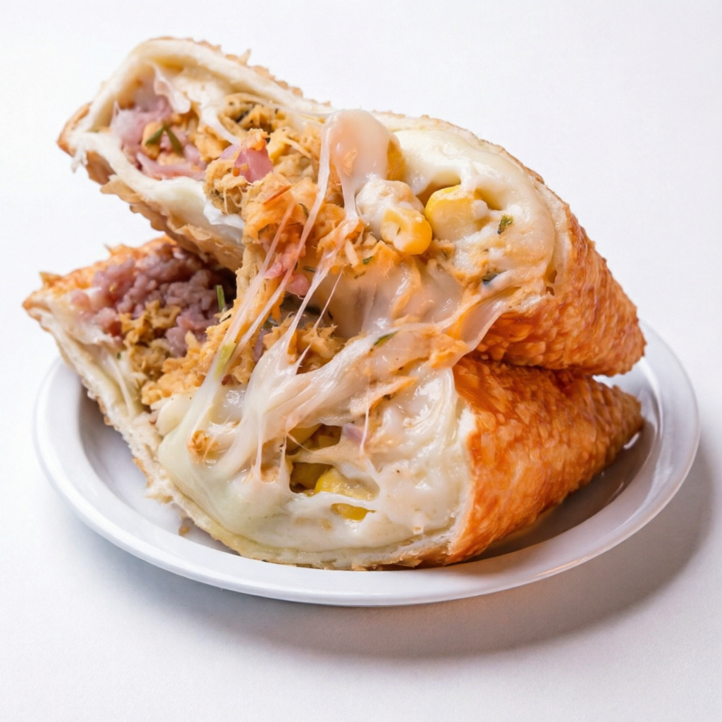 Frango calabresa queijo um sabor maravilhoso