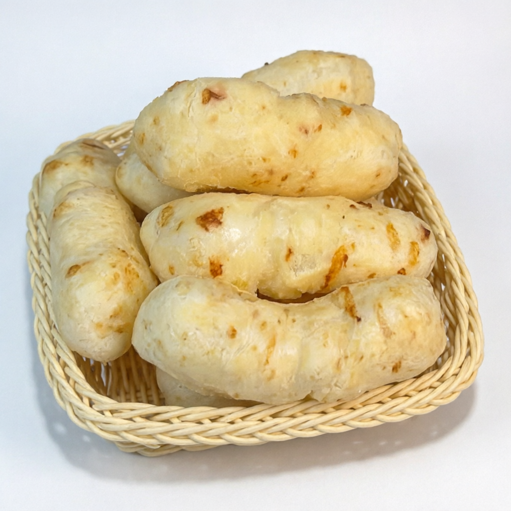 Crocante por fora, macio por dentro e tem aquele sabor incrível de queijo.