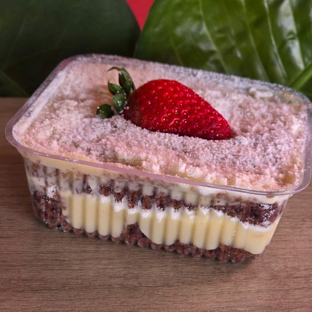 Bolo , Brigadeiro , Morango