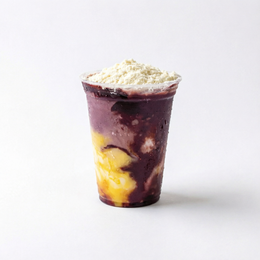 300ml Açaí + Creme de Maracujá + Leite em Pó
