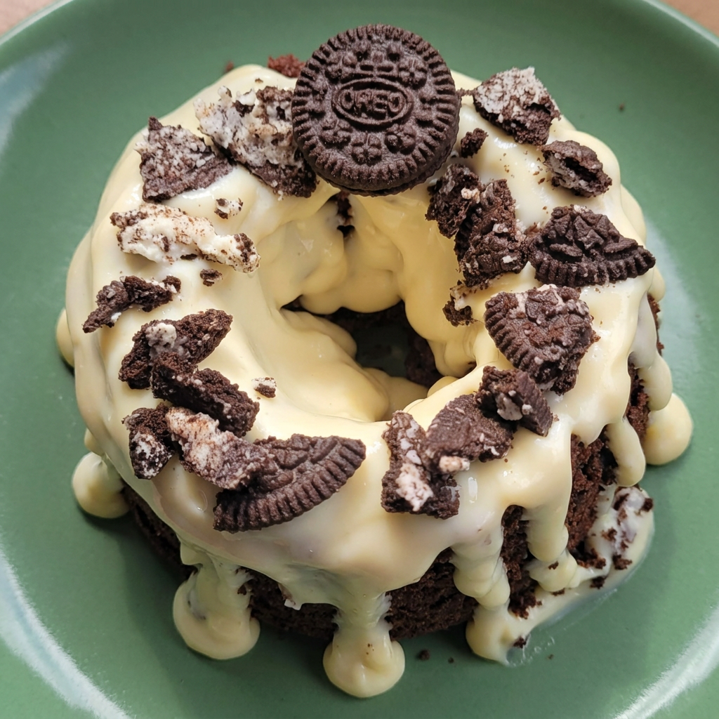Nosso Bolo tem uma massa de chocolate incrivelmente fofinha e molhadinha, coberta com um brigadeiro Branco e finalizado com pedaços de Biscoito Oreo
É a dose perfeita para adoçar o seu dia
Em uma versão especial nosso bolo é feito em uma forma de bolo no formato vulcão de 18 cm.
