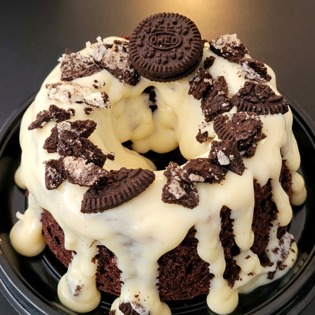 Nosso Bolo tem uma massa de chocolate incrivelmente fofinha e molhadinha, coberta com um brigadeiro Branco e finalizado com pedaços de Biscoito Oreo
É a dose perfeita para adoçar o seu dia
Em uma versão especial nosso bolo é feito em uma forma de bolo no formato vulcão de 18 cm.