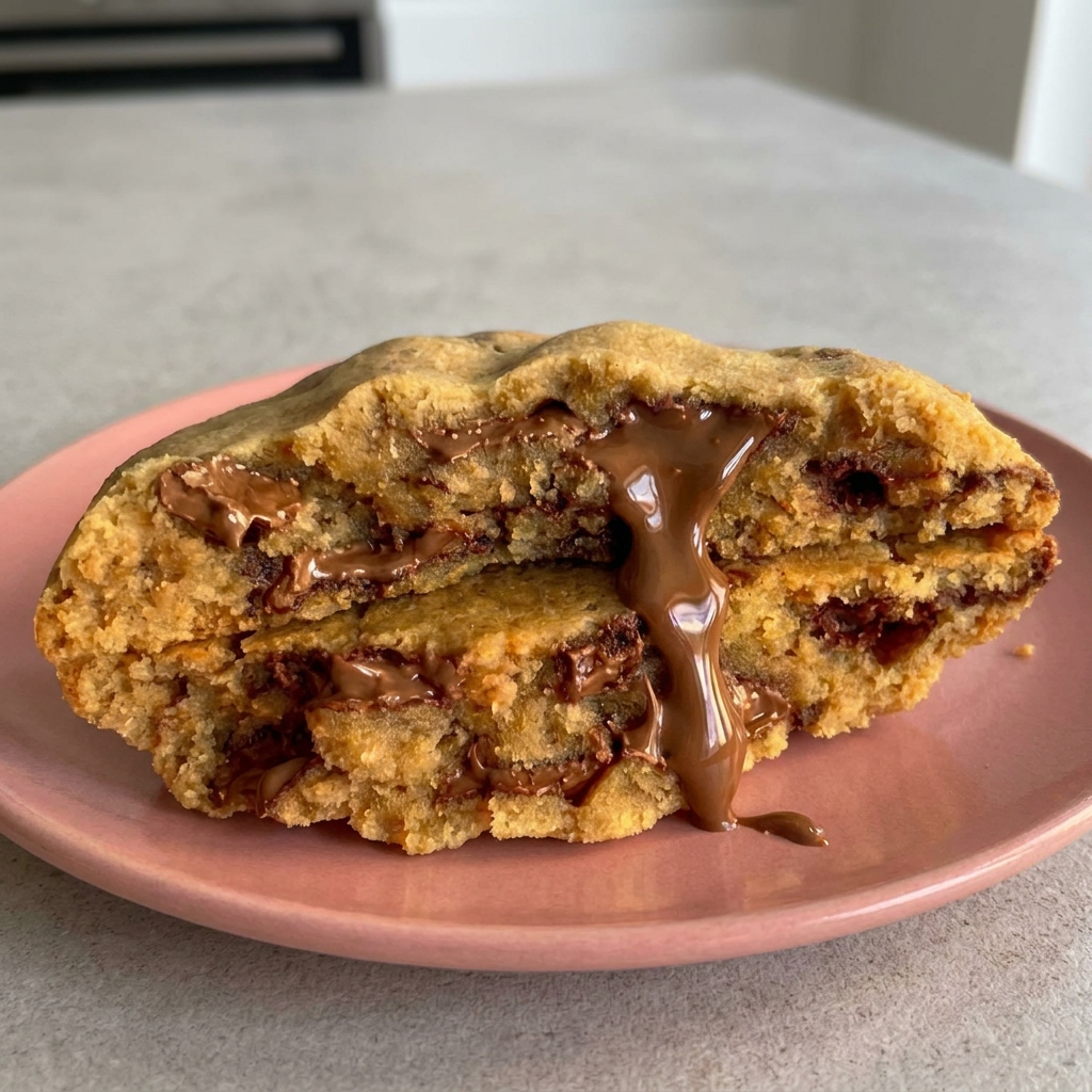Massa de cookie com gotas de chocolate ao leite