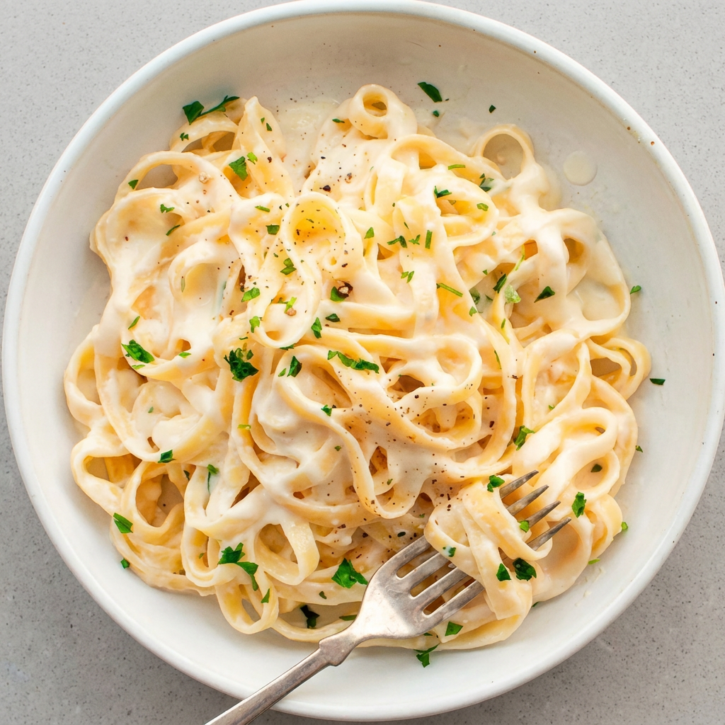Macarrão ao molho branco, cremoso e saboroso, com seus ingredientes favoritos. Acompanha Refrigerante 350ml Grátis.