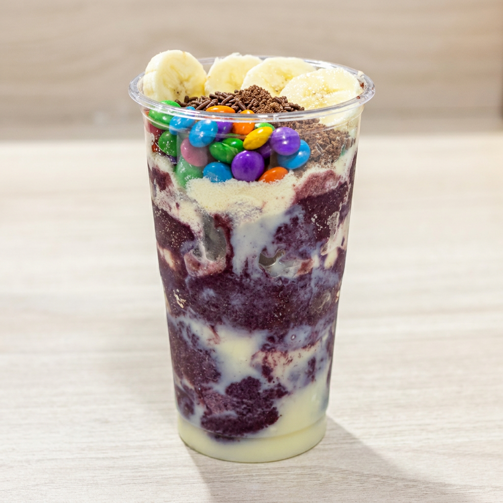 500ml de Açai cremoso + 3 adicionais gratis