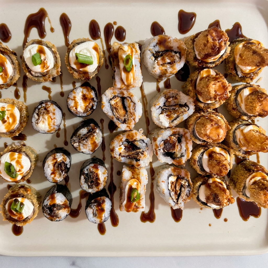 🔥 COMBINADO SKIN ESPECIAL – 30 PEÇAS 🔥
Uma explosão de sabor pra quem ama sushi bem montado e crocante! 🤤🍣
🍣 5 unidades de Hot Filadélfia
🍣 7 unidades de Hossomaki Skin
🍣 8 unidades de Uramaki Skin
🍤 9 unidades de Hot Filadélfia de Camarão
✨ Total: 30 peças
Perfeito pra dividir ou matar aquela vontade