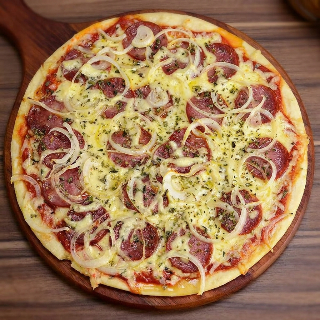 pizza de calabresa