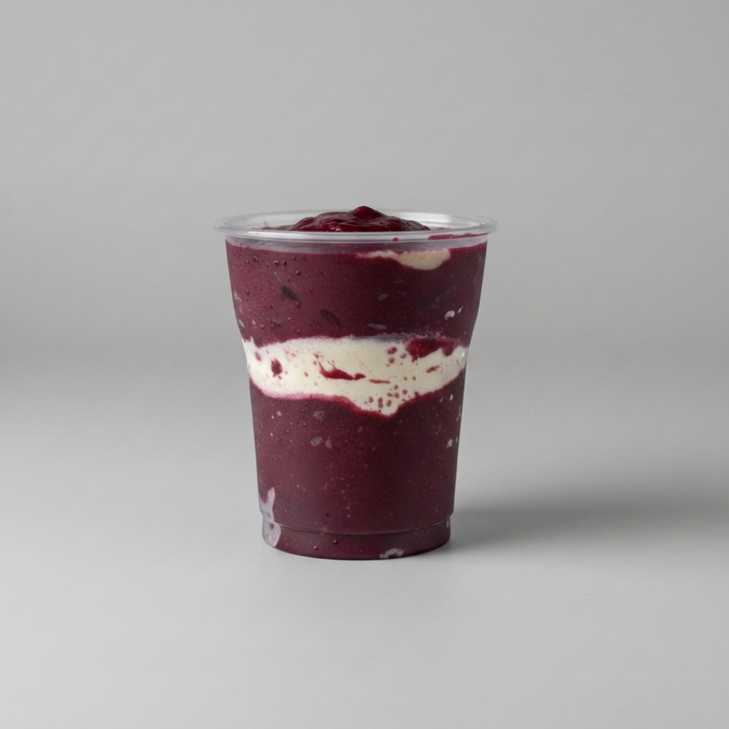 Açaí tradicional 200ml 1 adicional 1 calda