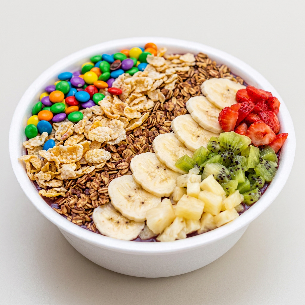 GRANOLA E LEITE CONDENSADO GRÁTIS - 🌴🍓🥥 Que tal uma marmita de açaí DuGoiás deliciosa ... 750ml