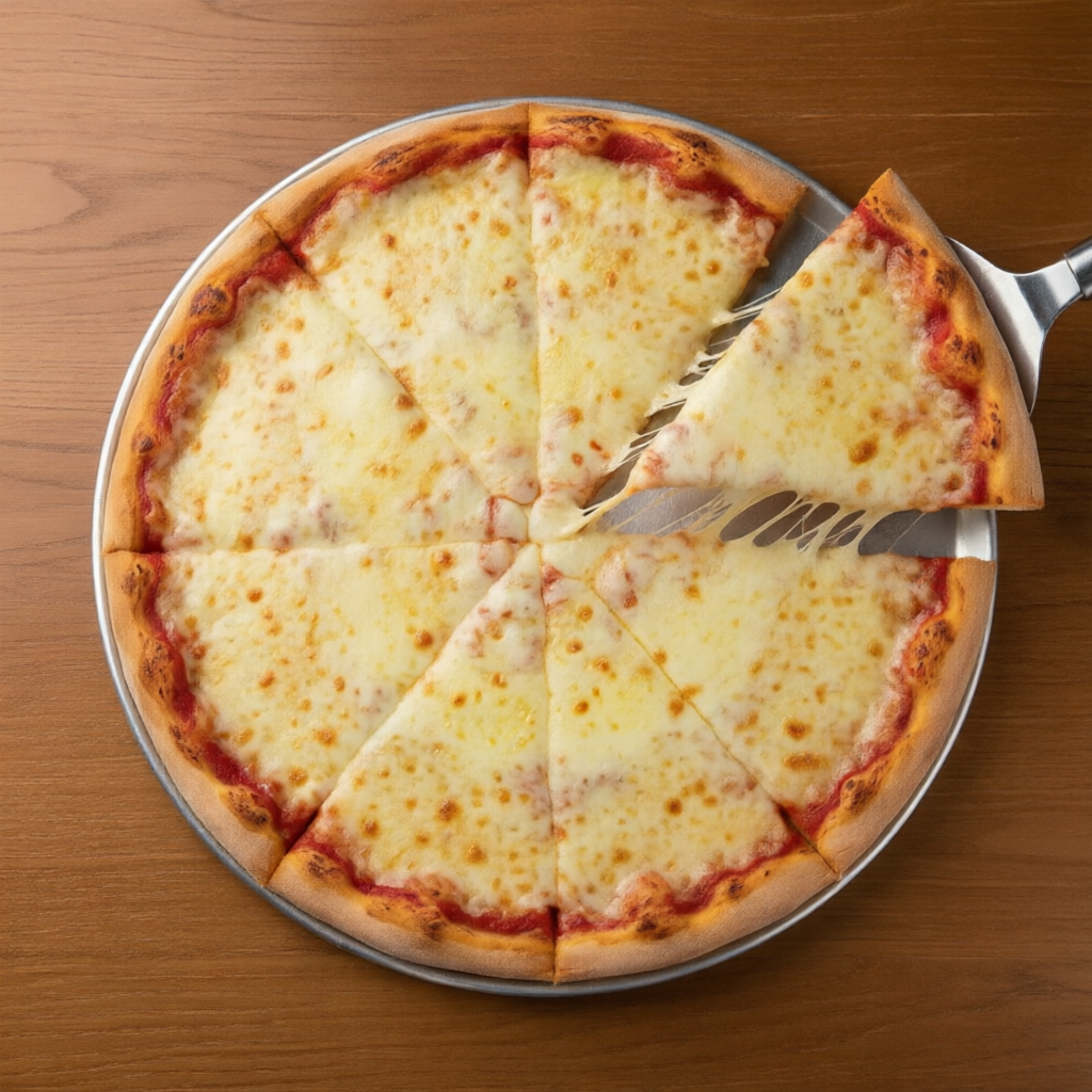 incrível pizza de calabresa