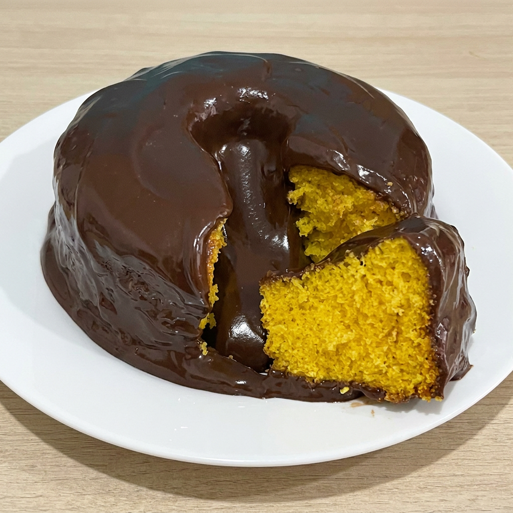 Mini vulcão de cenoura super fofinho, com massa leve e sabor caseiro irresistível. Finalizado com uma generosa cobertura de chocolate 50%, cremosa e intensa na medida certa, que escorre por cima deixando cada pedaço ainda mais delicioso. Perfeito para adoçar o dia com muito sabor e carinho! 🍫🥕