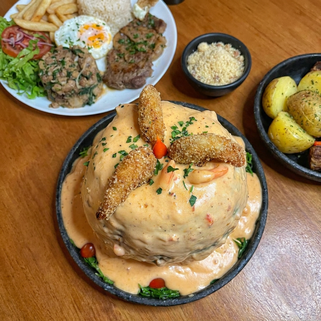 Perfeita para compartilhar! São 3 panelinhas com sabores diferentes à sua escolha — quentinhas, cremosas e cheias de sabor. Ideal pra reunir a galera e aproveitar sem pressa! Serve até 3 pessoas.