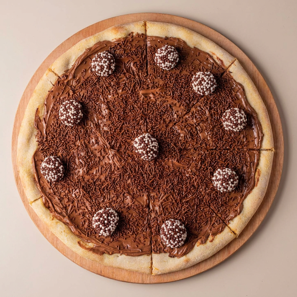 Nossa Pizza Trem tem 70x35cm você pode escolher até 3 vagões de sabores diferentes. Um total de 32 pedaços que serve até 8 pessoas.
