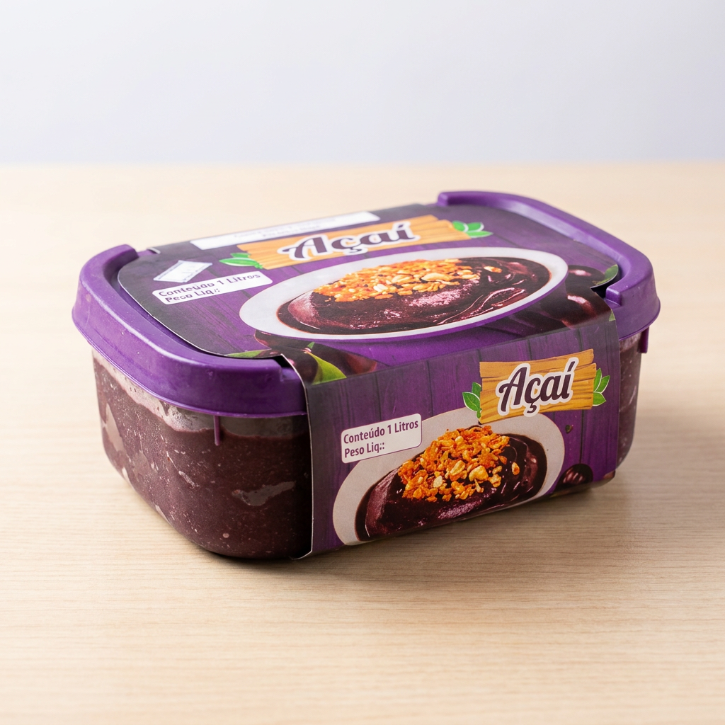 Agora você pode pedir nosso açaí no atacado. Pote fechado sem acompanhamentos.