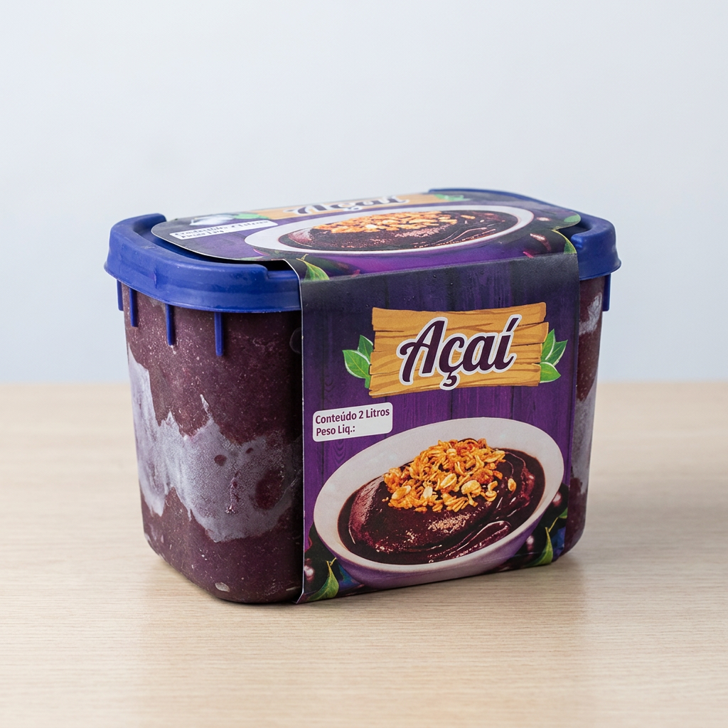 Agora você pode pedir nosso açaí no atacado. Pote fechado sem acompanhamentos.