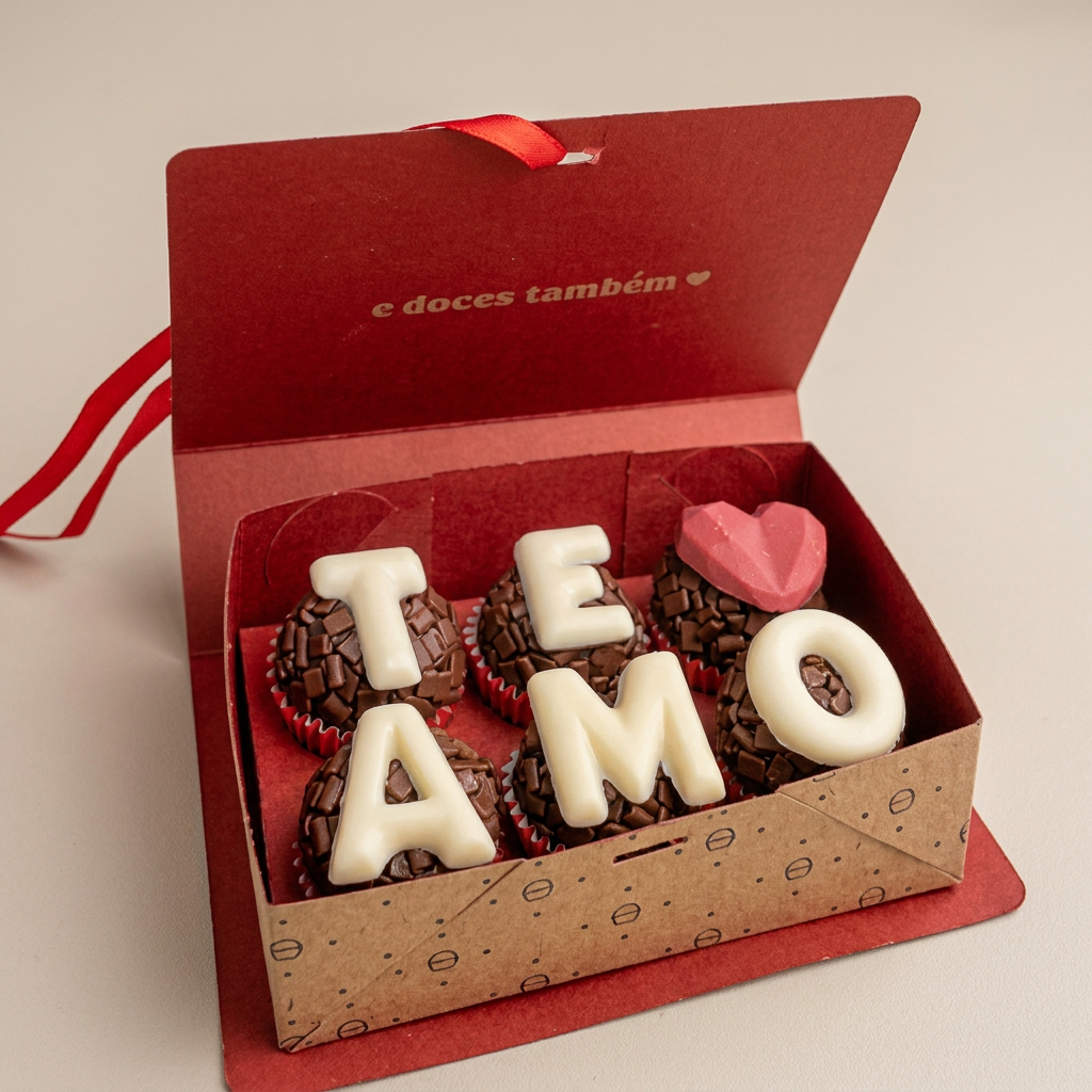 20g cada brigadeiro Total: 160g