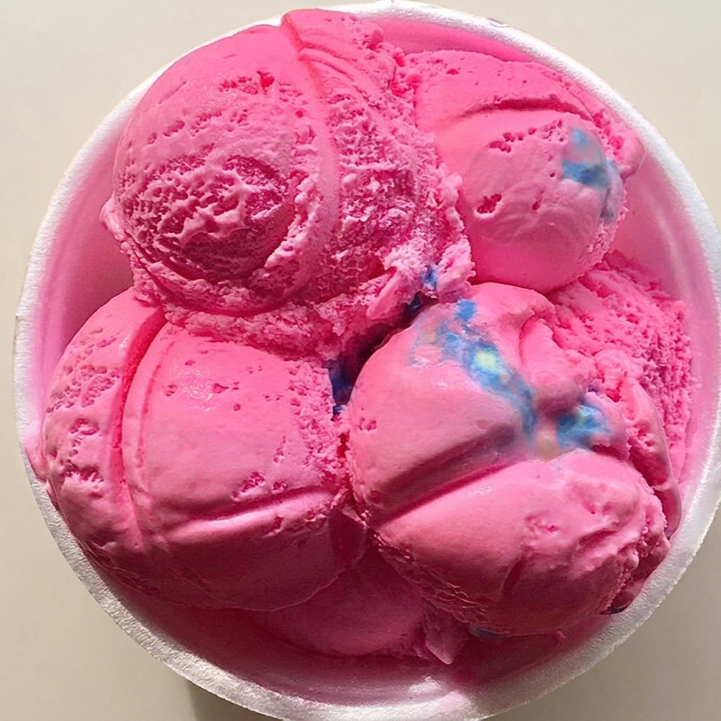 Delicioso sorvete ao leite zero açúcar, bem cremoso!