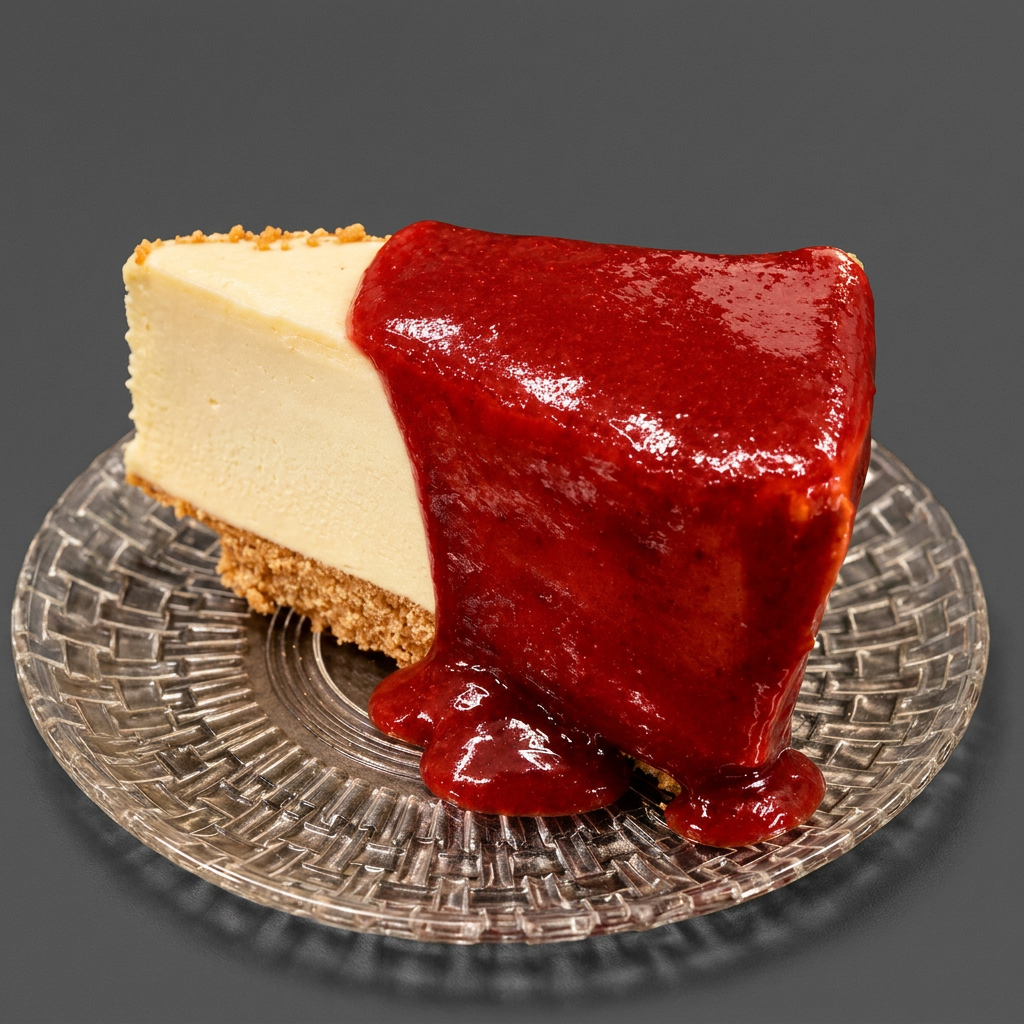 Uma cheesecake delicadamente cremosa, com textura aveludada e sabor equilibrado entre a doçura e a acidez das frutas. Finalizada com um coulis de morango intenso e aromático, acompanha uma generosa compota de morango
Uma combinação sofisticada, fresca e irresistível perfeita para quem aprecia o contraste entre a cremosidade da cheesecake e a intensidade vibrante da Compota