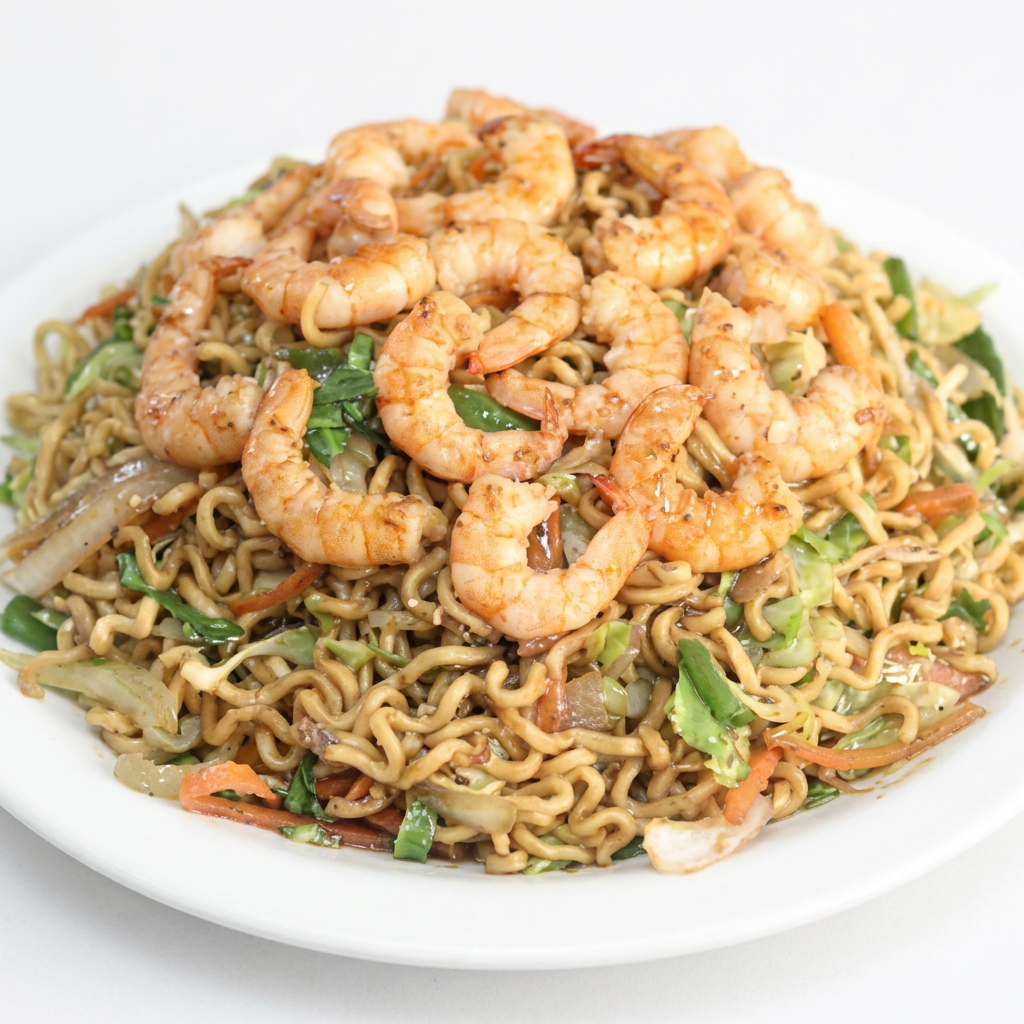 Repolho cebola cenoura macarrão molho shoyu
