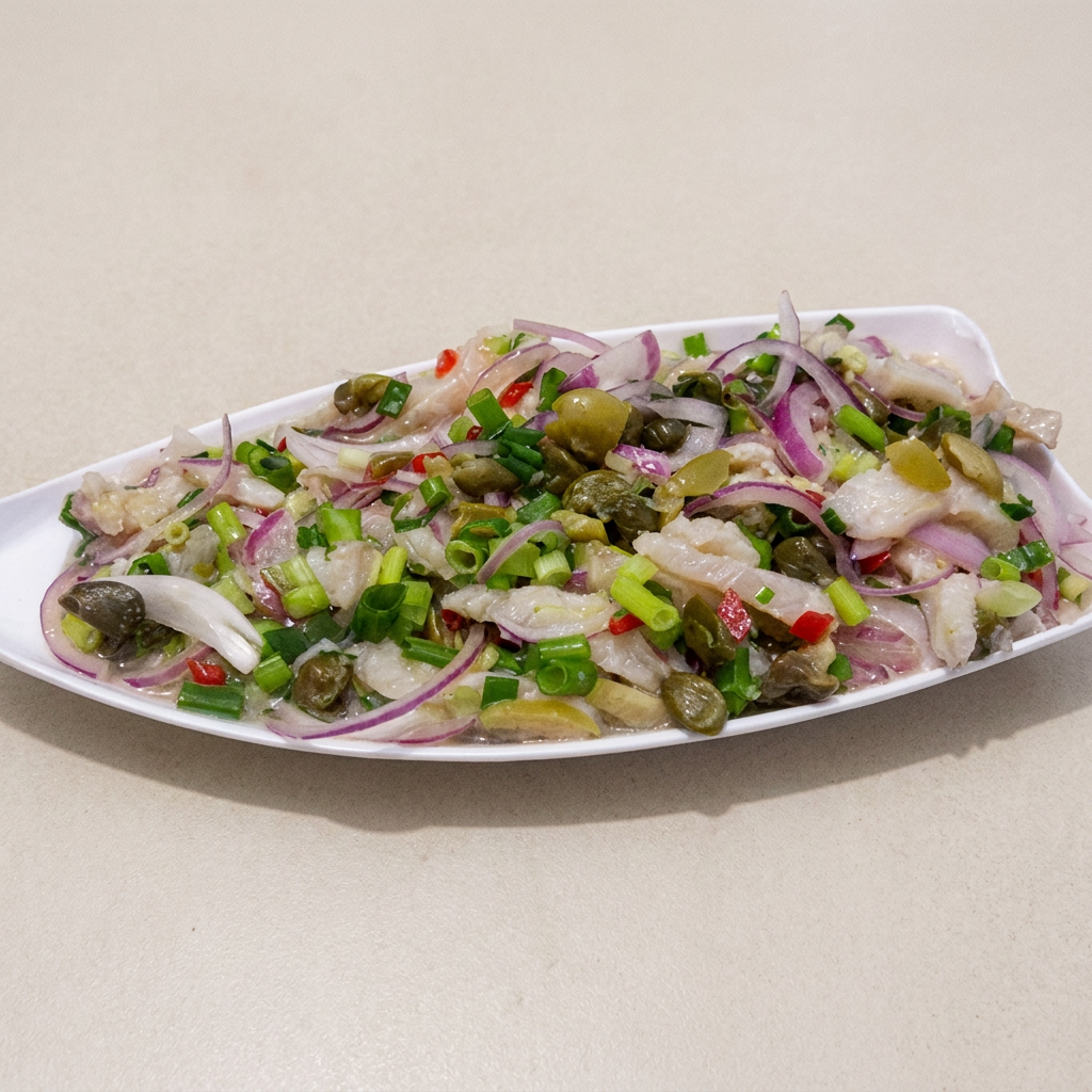 Tradicional e delicioso ceviche da casa