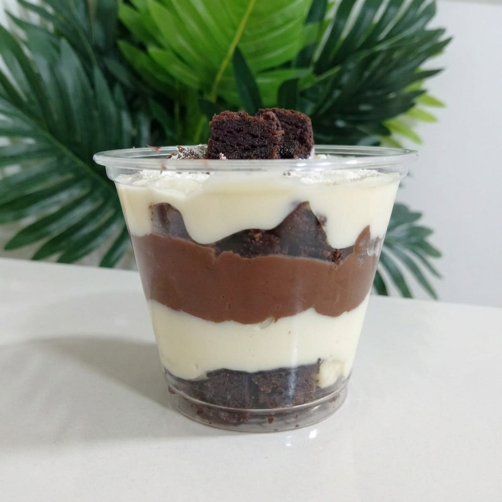 Brigadeiro de Ninho, brownie e muita Nutella