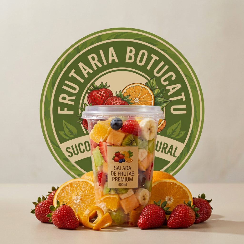 Crie a sua combinação perfeita de frutas! (Máximo De 2 Adicionais Por Fruta)