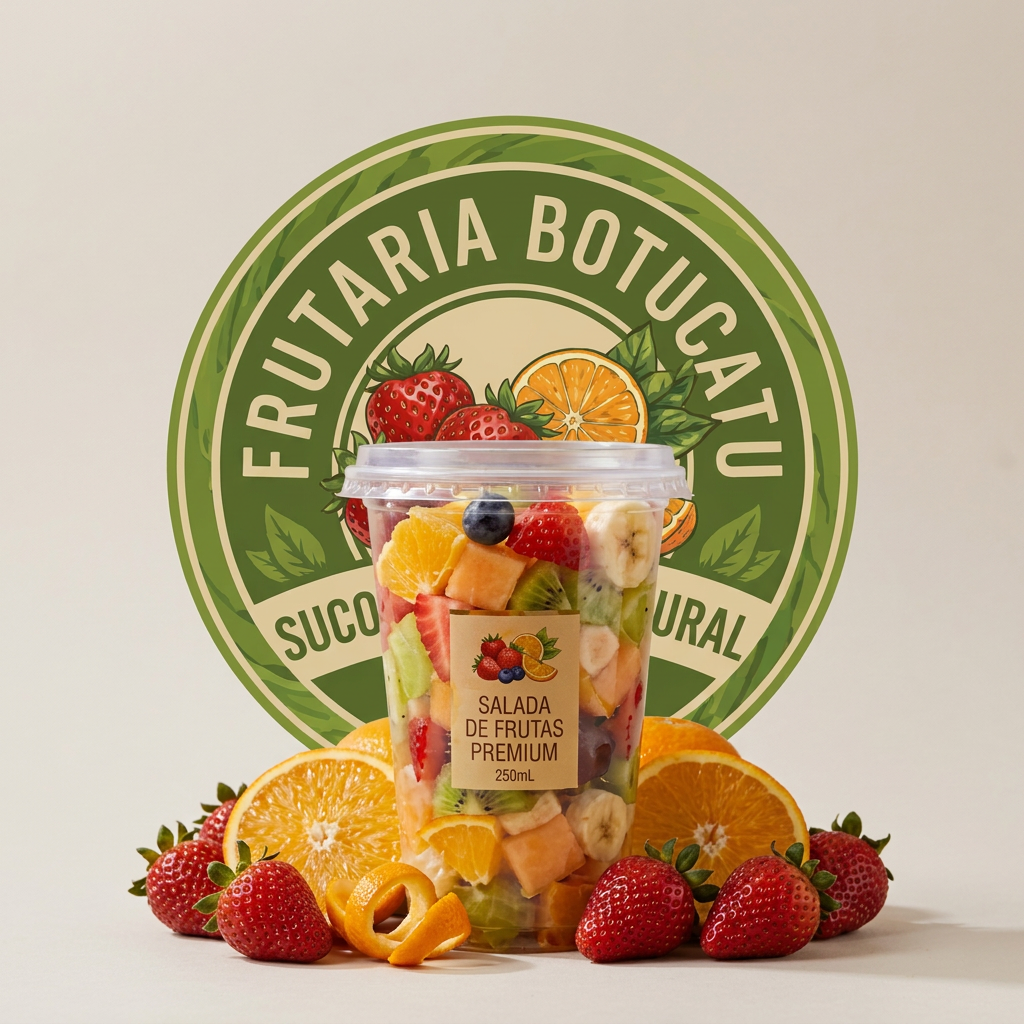 Escolha suas frutas e complementos! (máximo de 2 adicionais por fruta)