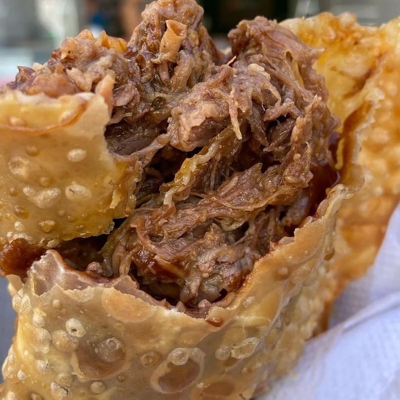 Costela desfiada com barbecue