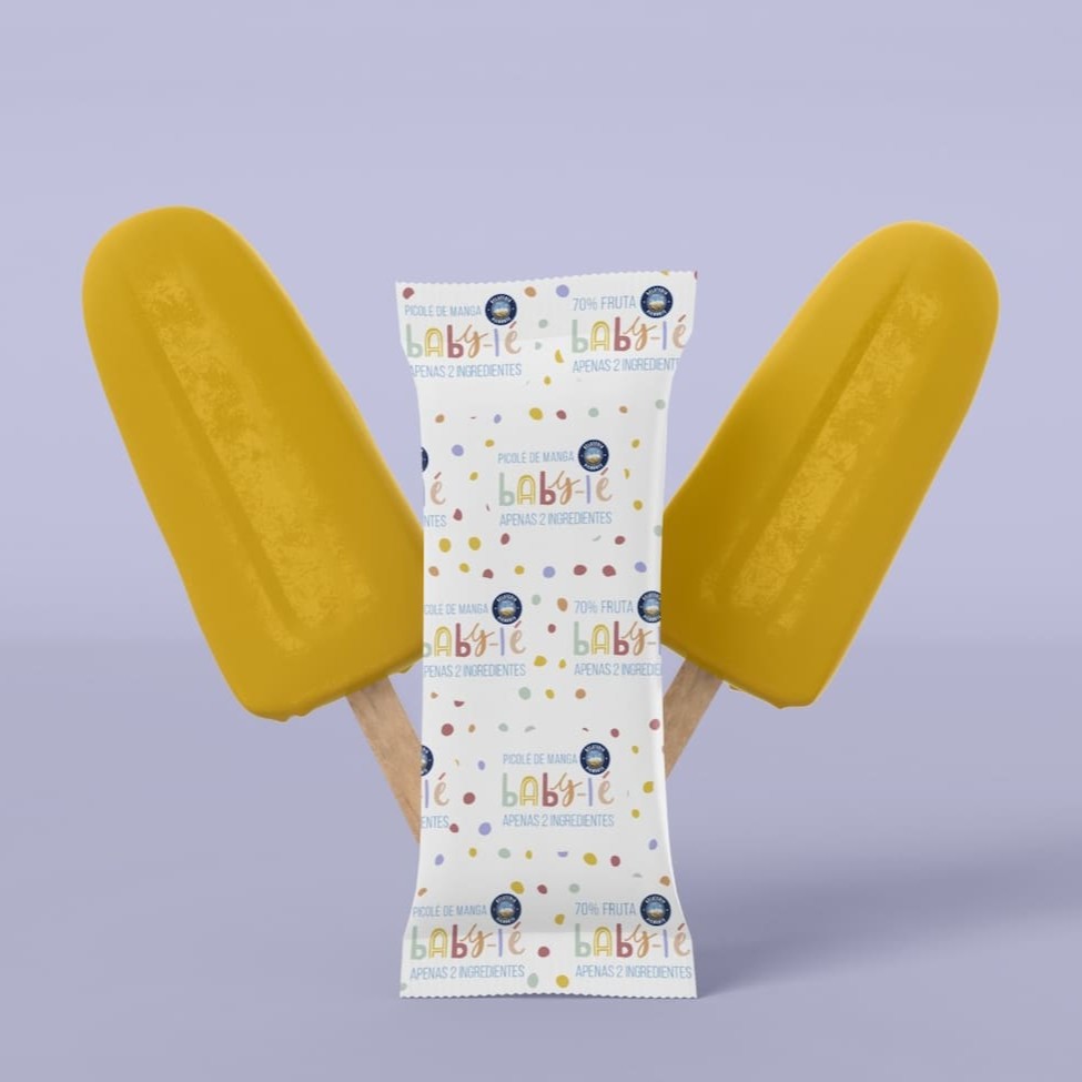 O Picolé 100% natural, feito com apenas fruta de verdade (70%) e água, especialmente para o seu bebê. Sem nenhum aditivo, açúcar, conservantes, corantes.