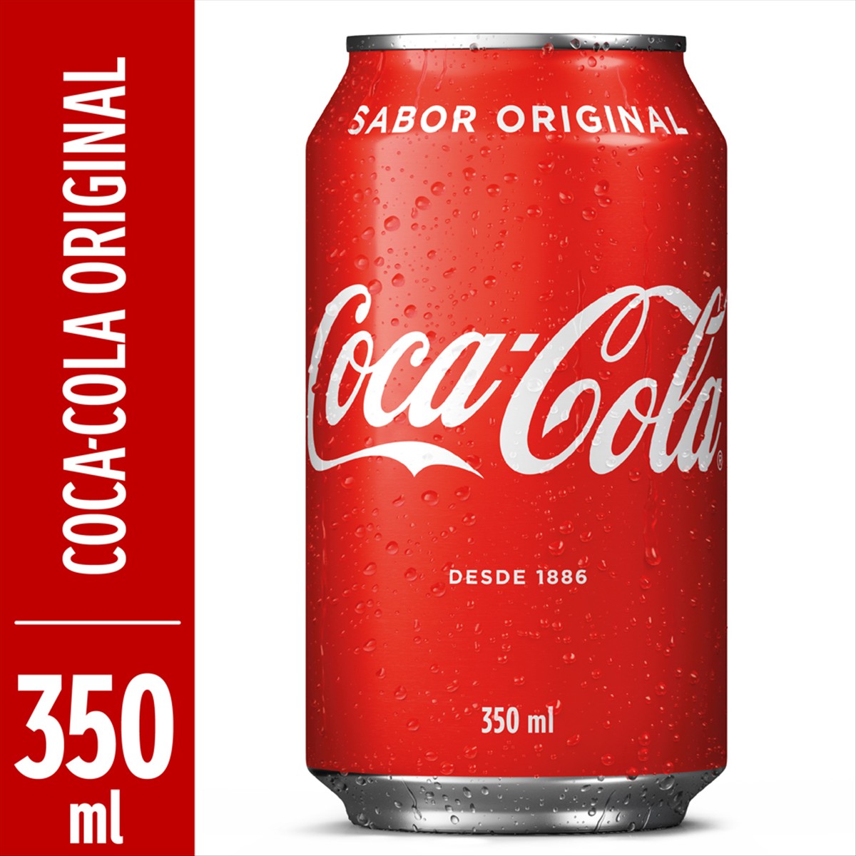 Coca-coca lata 350ml comum ou zero